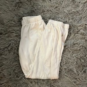 off white brandy melville sweatpants